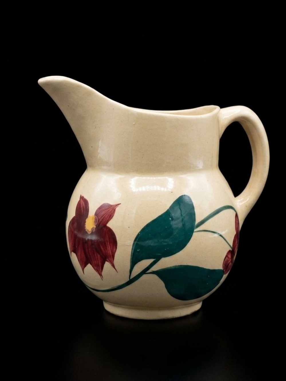 Vintage Watt Pottery Starflower Pitcher 15 Creamer